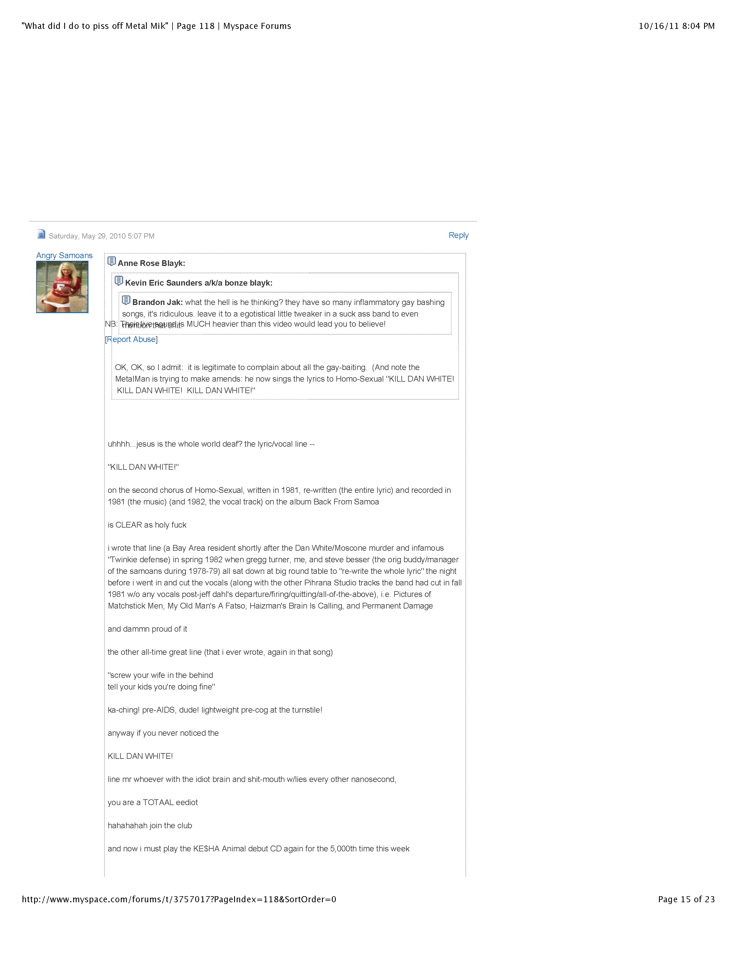 ./MySpace - 'What did I do to piss off Metal Mike' | Page 118 | Myspace Forums re Metal Mike Saunders_Page_15.png